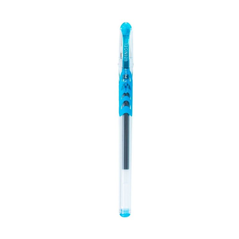 PILOT - Bolígrafo En Gel Pilot Wingel 0.7 Celeste.