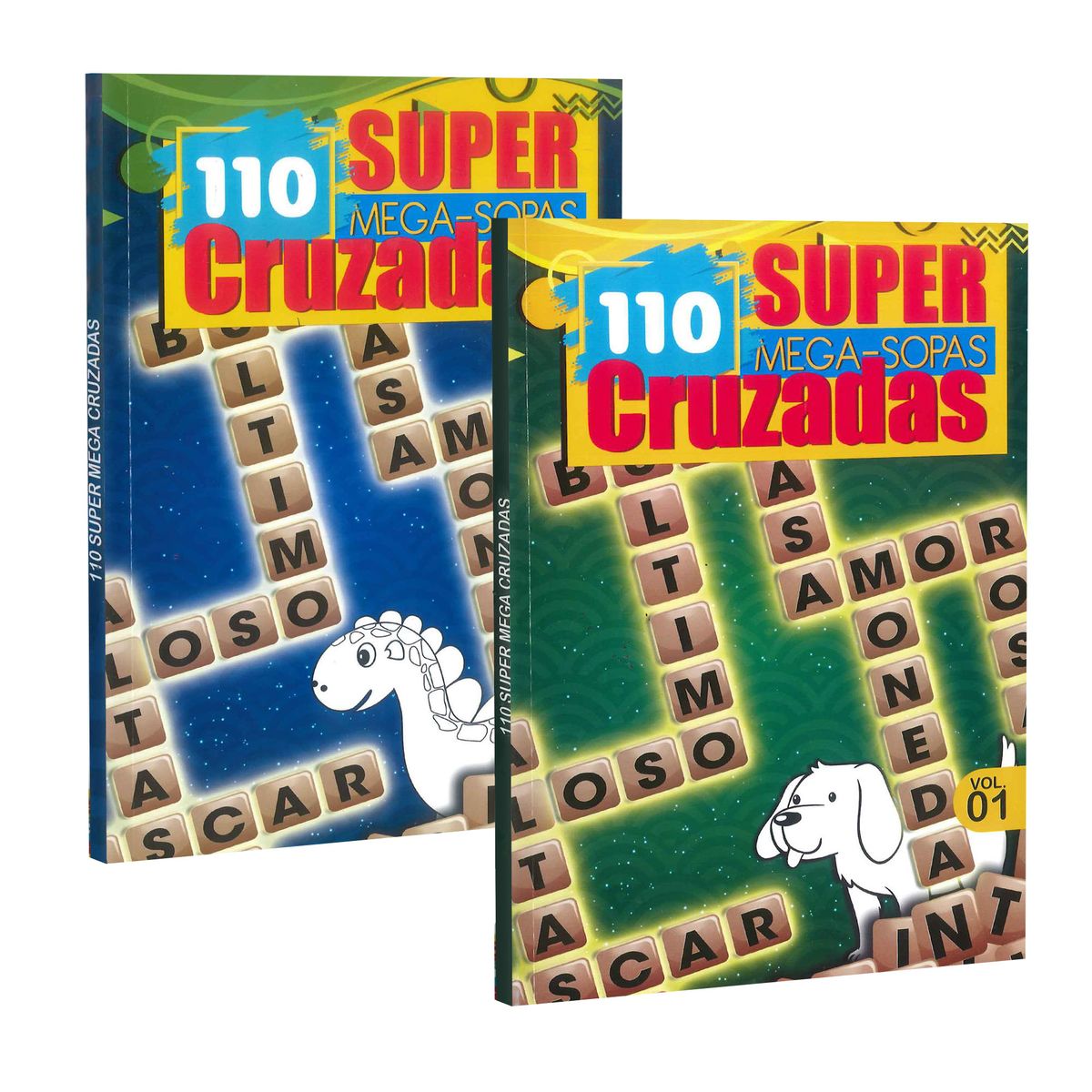 BOOKS - 2 Libros De Super Cruzadas  Cruzapalablas X 100 Paginas