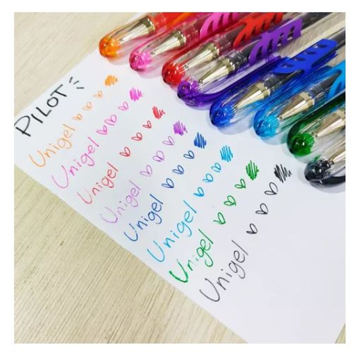 PILOT - Bolígrafo En Gel Pilot Wingel 0.7 Rojo.