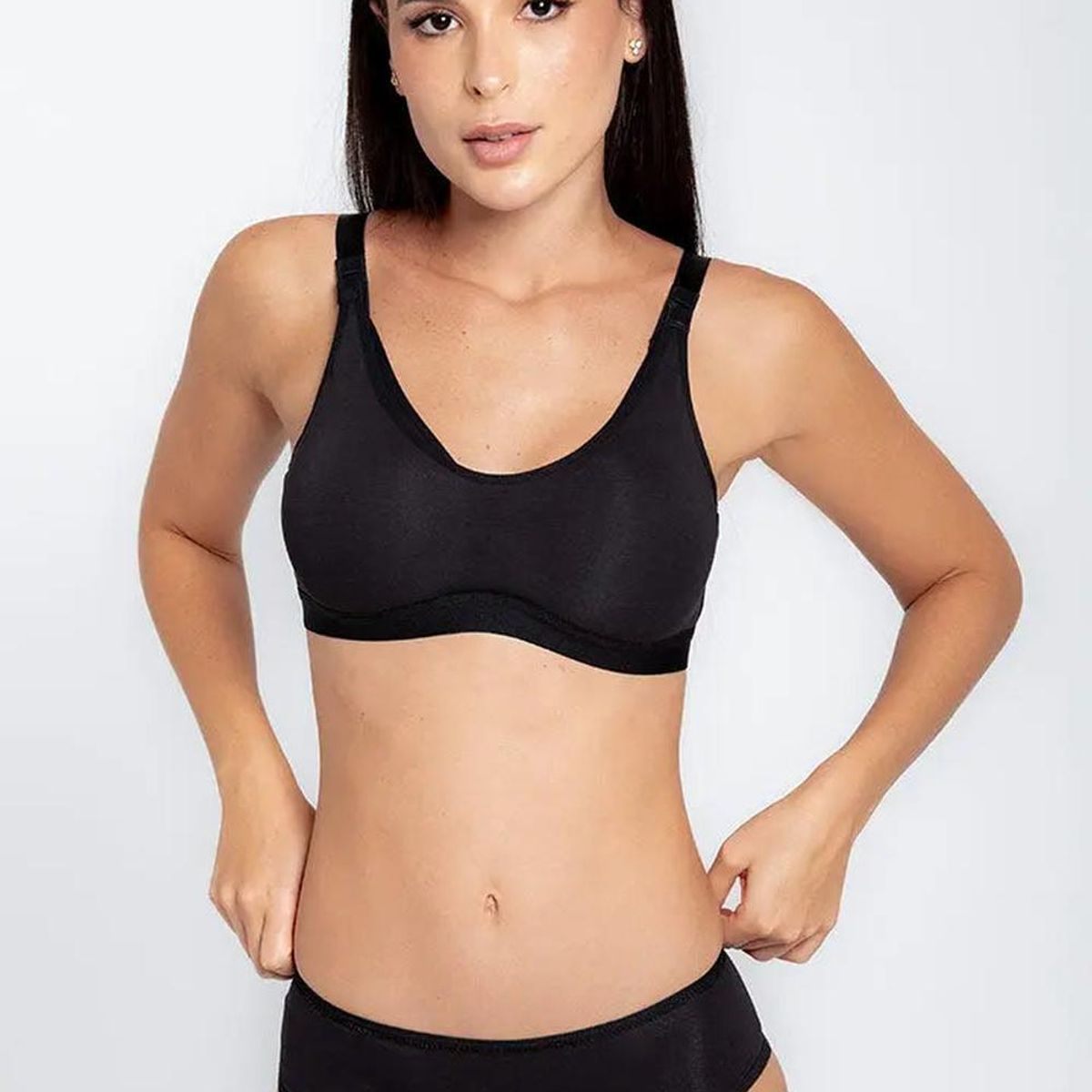 DIANE & GEORDI - Panty hipster (6568) - Negro