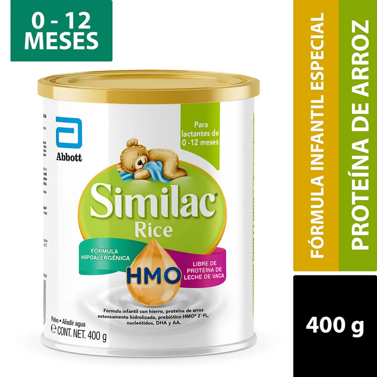 SIMILAC - Formula Infantil Similac Rice Hmo Et 1 0-12m X 400g