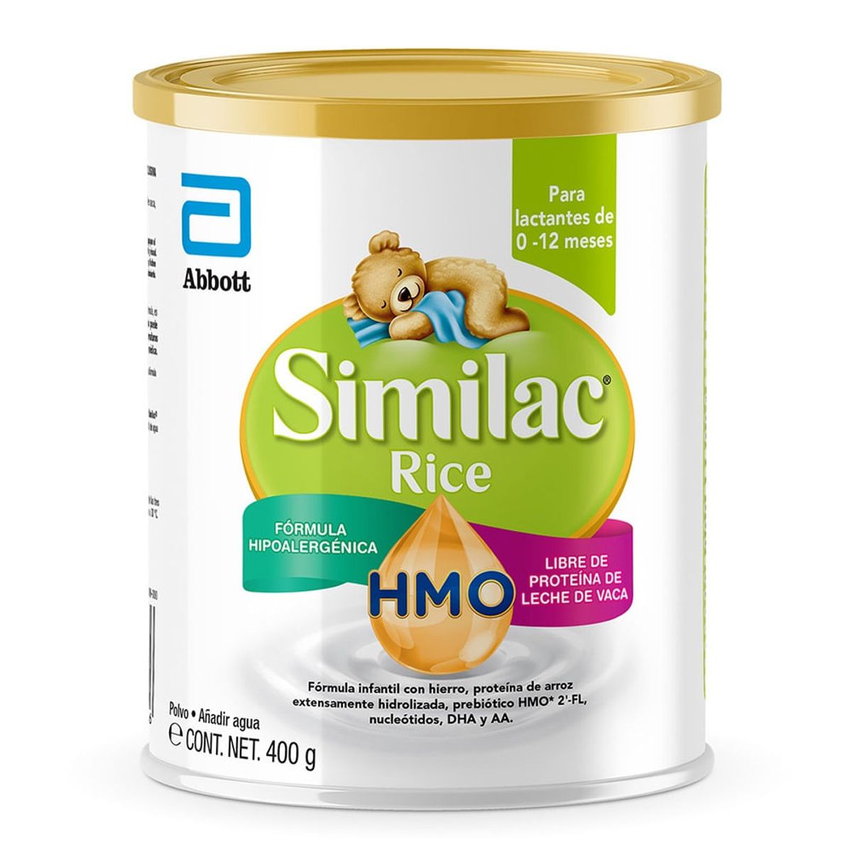 SIMILAC - Formula Infantil Similac Rice Hmo Et 1 0-12m X 400g