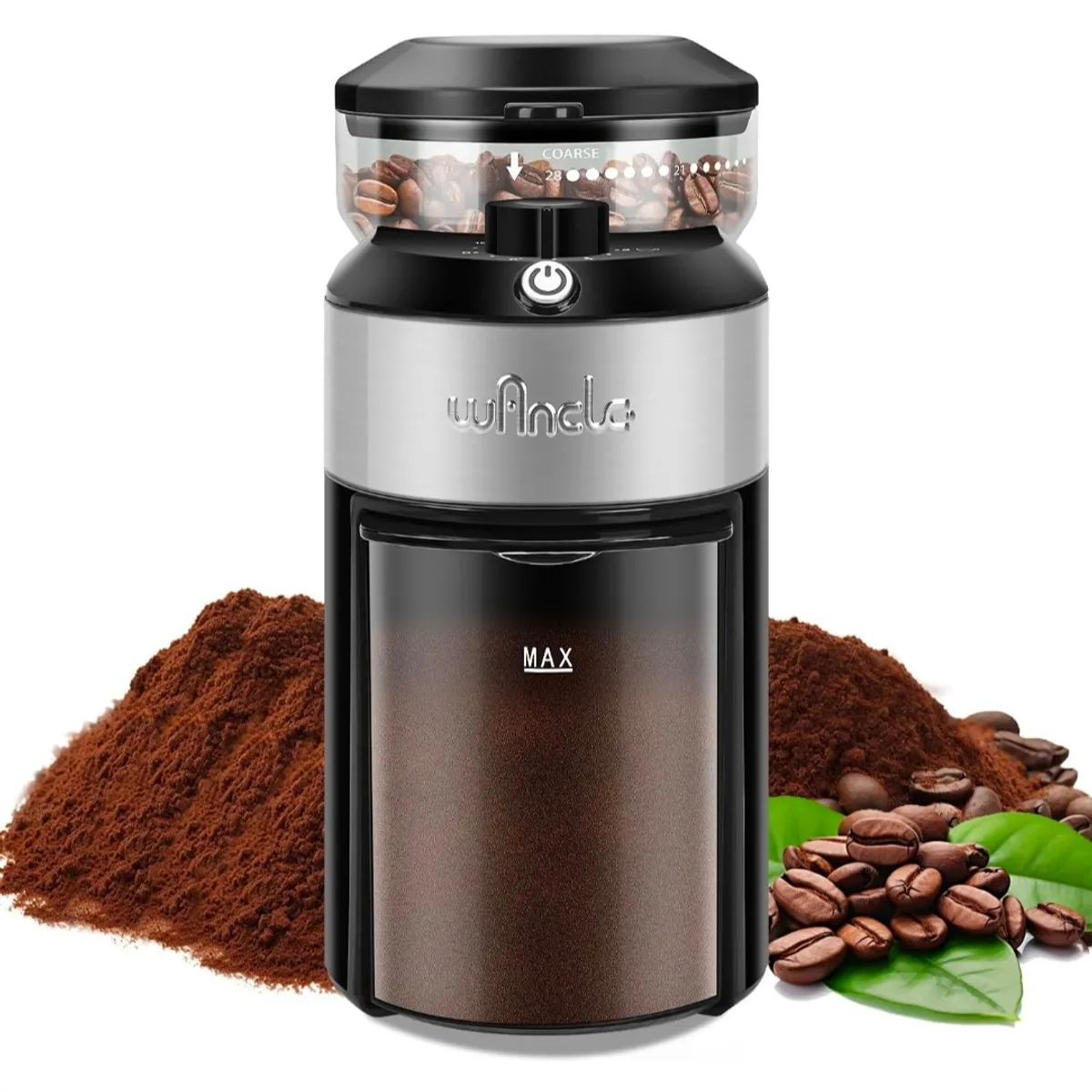 GENERICO - Molino café automatico con selector de molienda 25 ajustes