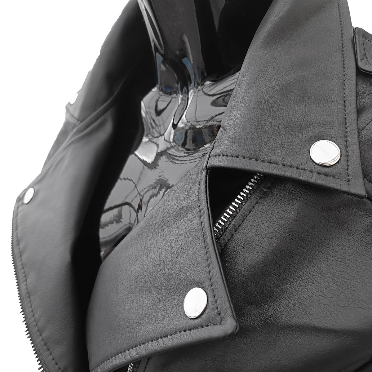 THE CLOTHING COMPANY - Chaqueta Mujer Cuero Sintético Cazadora