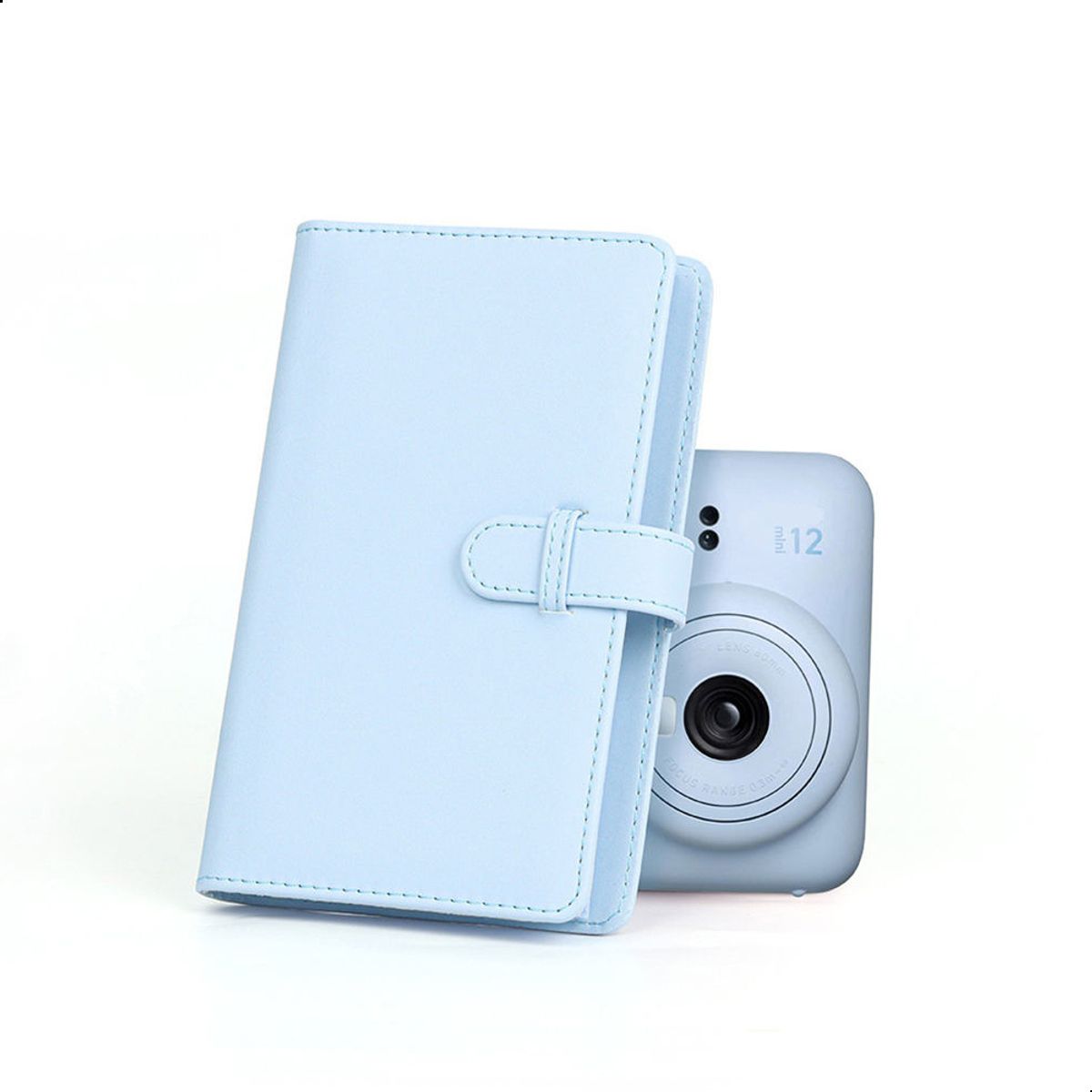 GENERICO - Album para fotos Instax Mini 108 Fotos - Azul Pastel