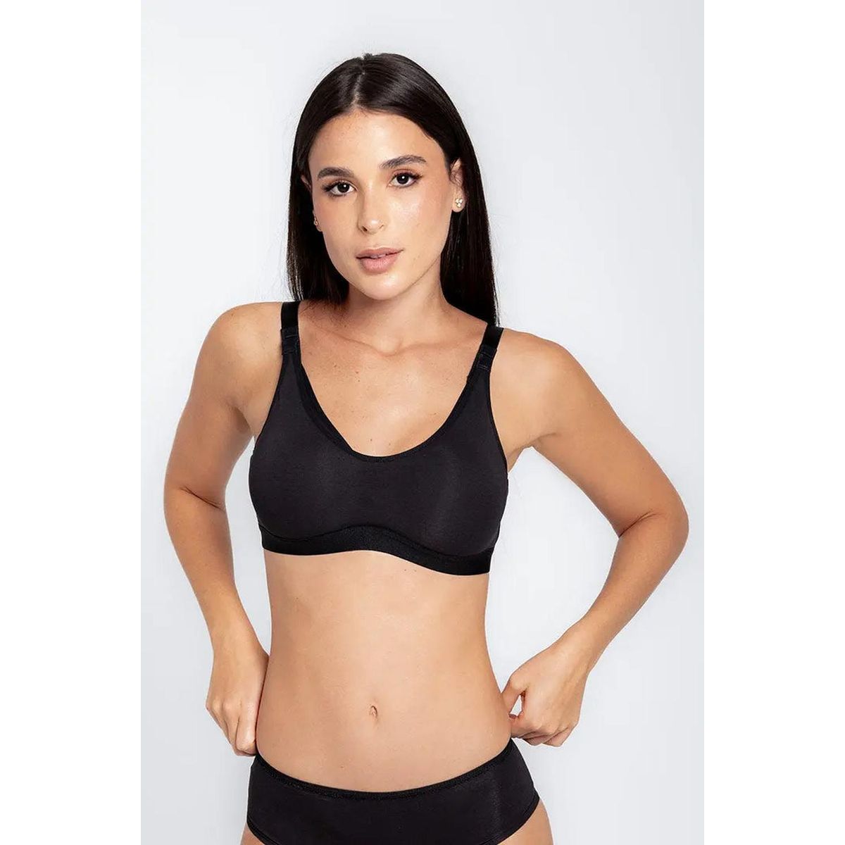 DIANE & GEORDI - Brasier materno 001015 - Negro