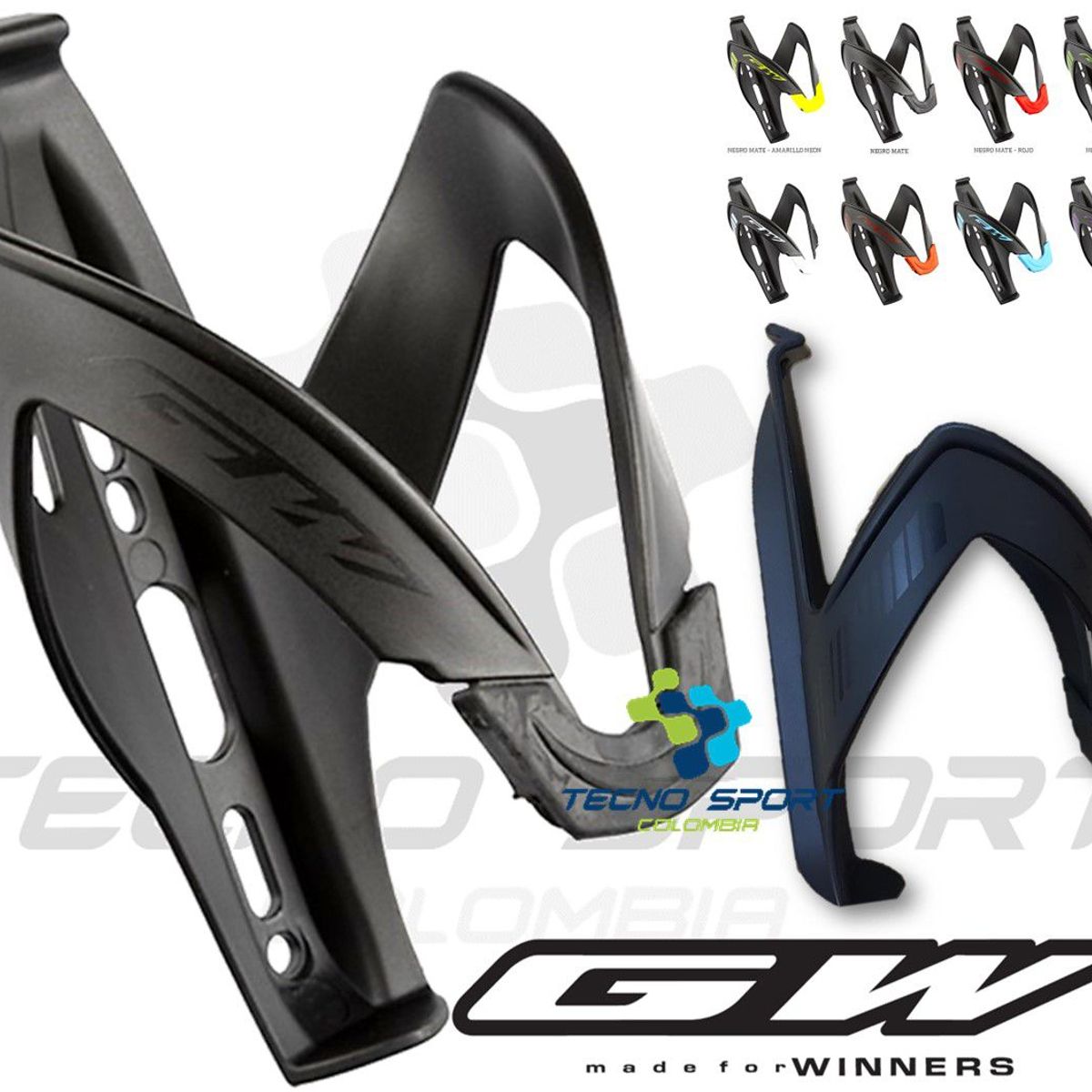 GW - Base Soporte Porta Caramañola Termo Bicicleta Ciclismo 40g.
