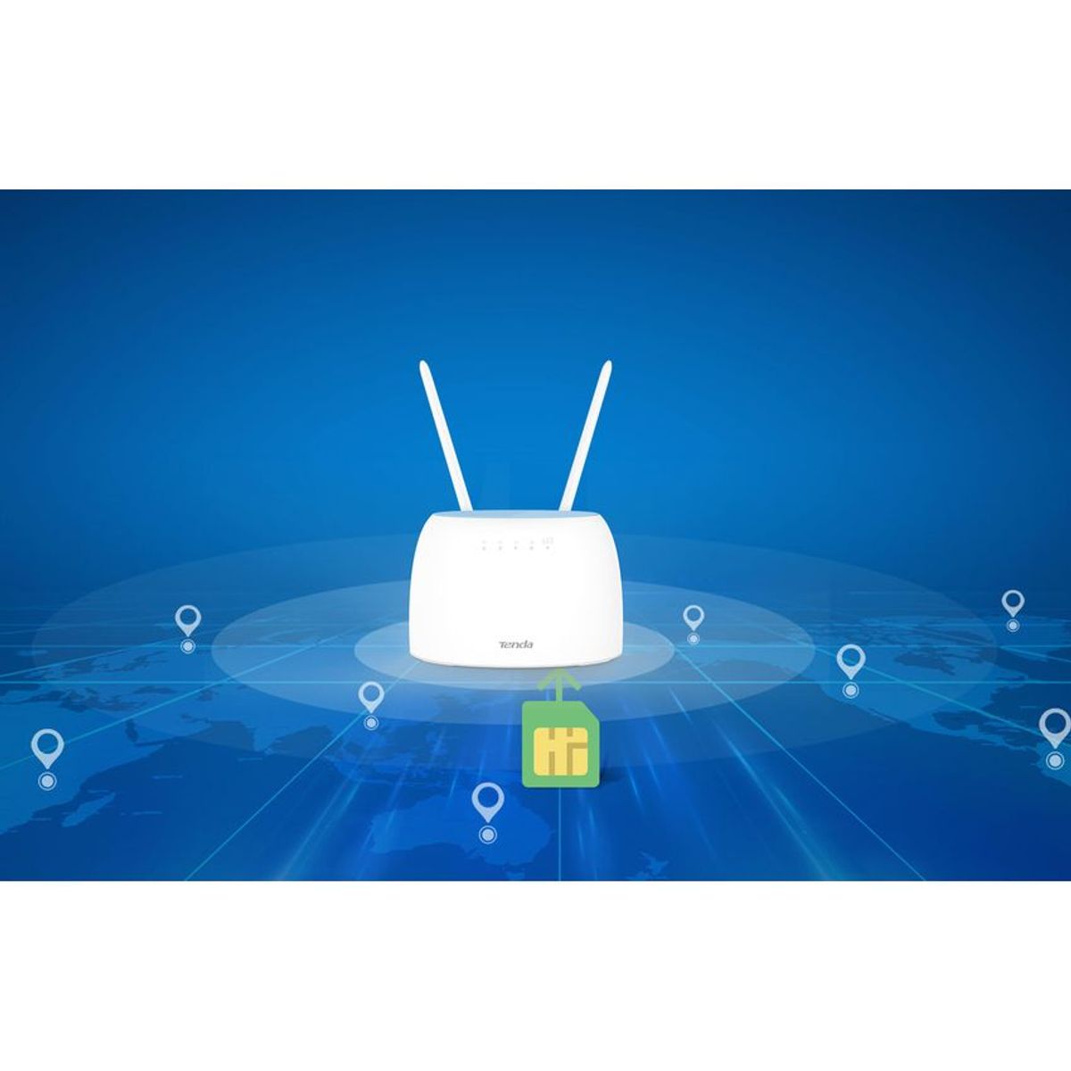 TENDA - Router tenda 4g09  wi-fi 4g volte