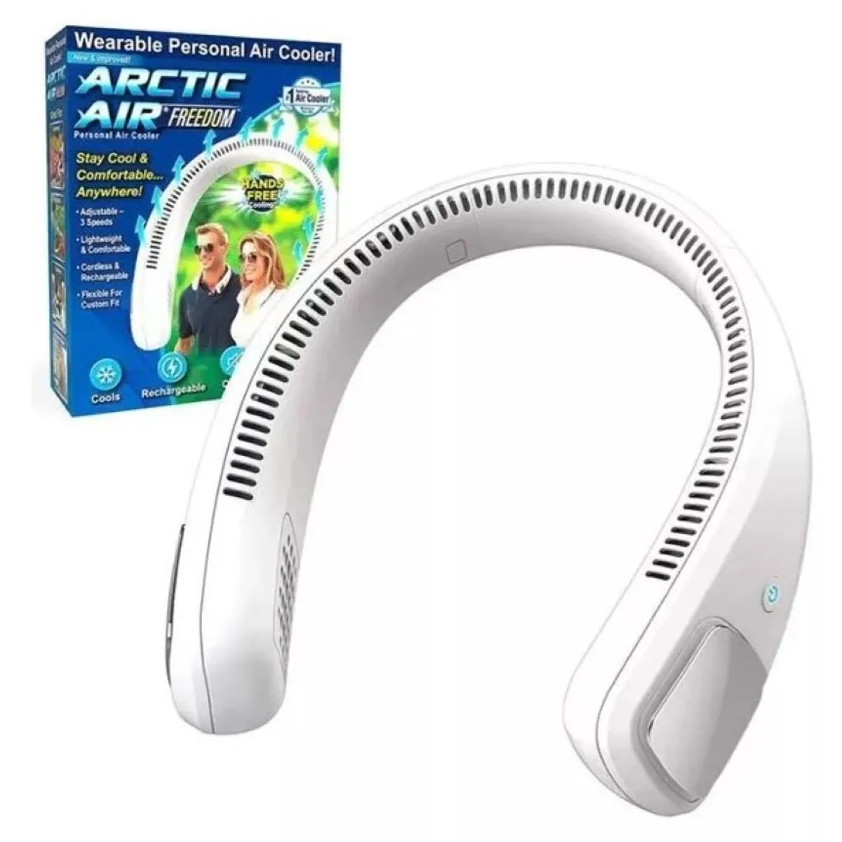 GENERICO - Ventilador Personal Portátil Para Cuello Recargable