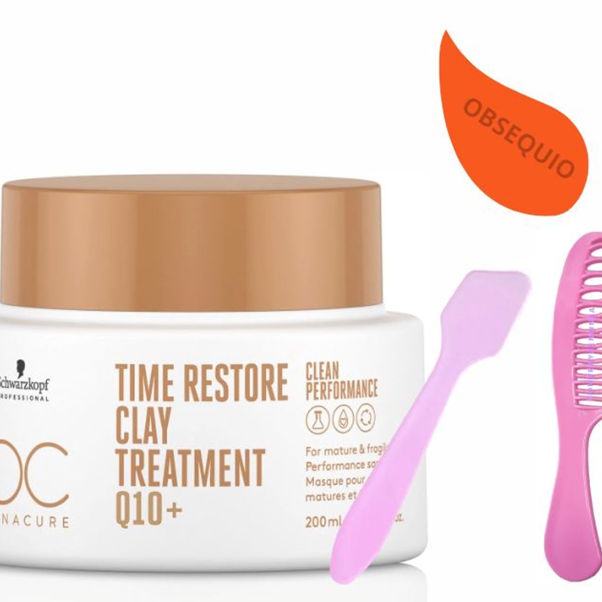SCHWARZKOPF - Tratamiento Bonacure Q10 Time Restore X200ml