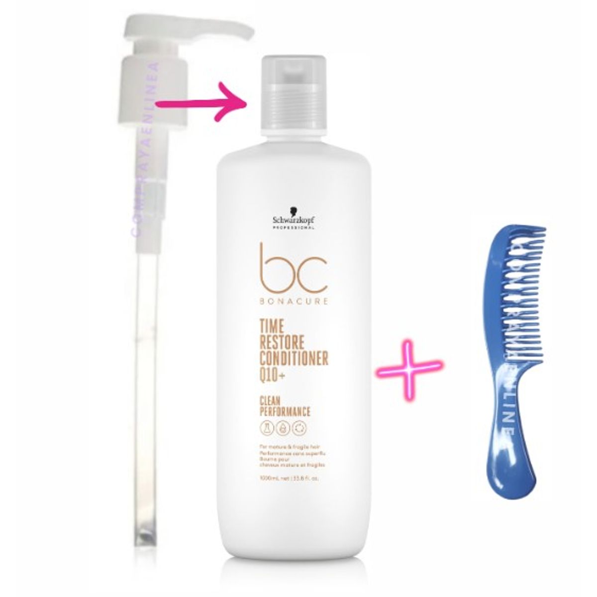 SCHWARZKOPF - acondicionador Bonacure Q10 Time Restore X1000ml