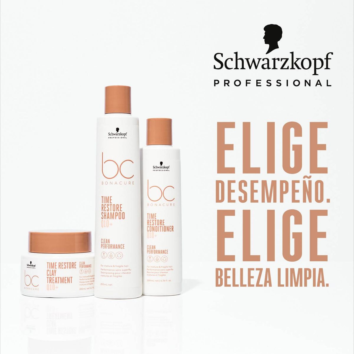 SCHWARZKOPF - acondicionador Bonacure Q10 Time Restore X1000ml