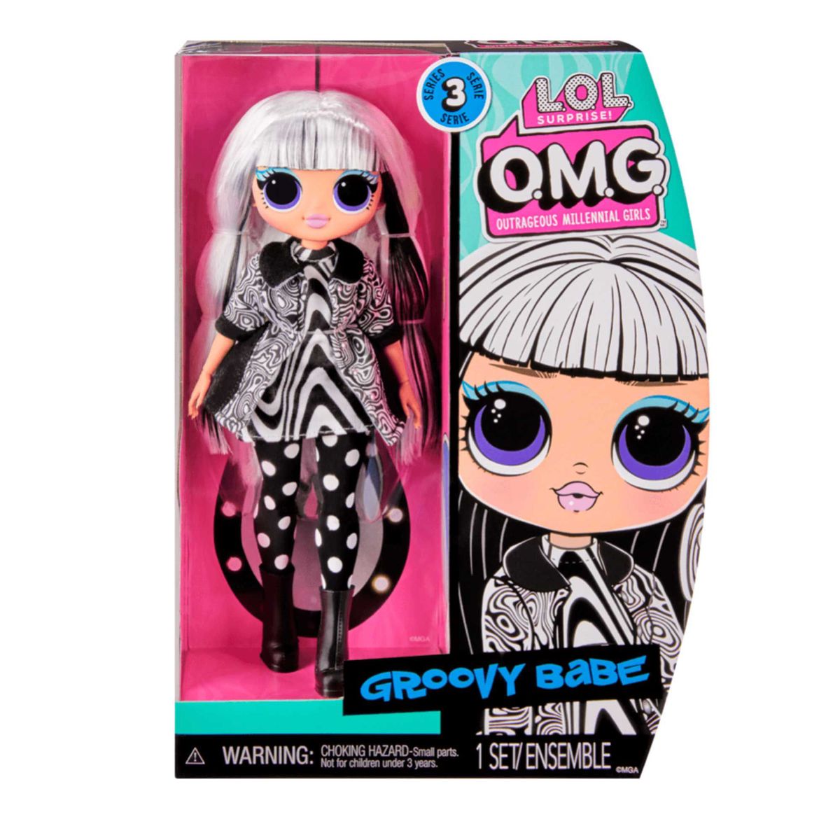 LOL SURPRISE - Set de Muñeca Lol Surprise Omg Groovy Series 6 588573EUC.
