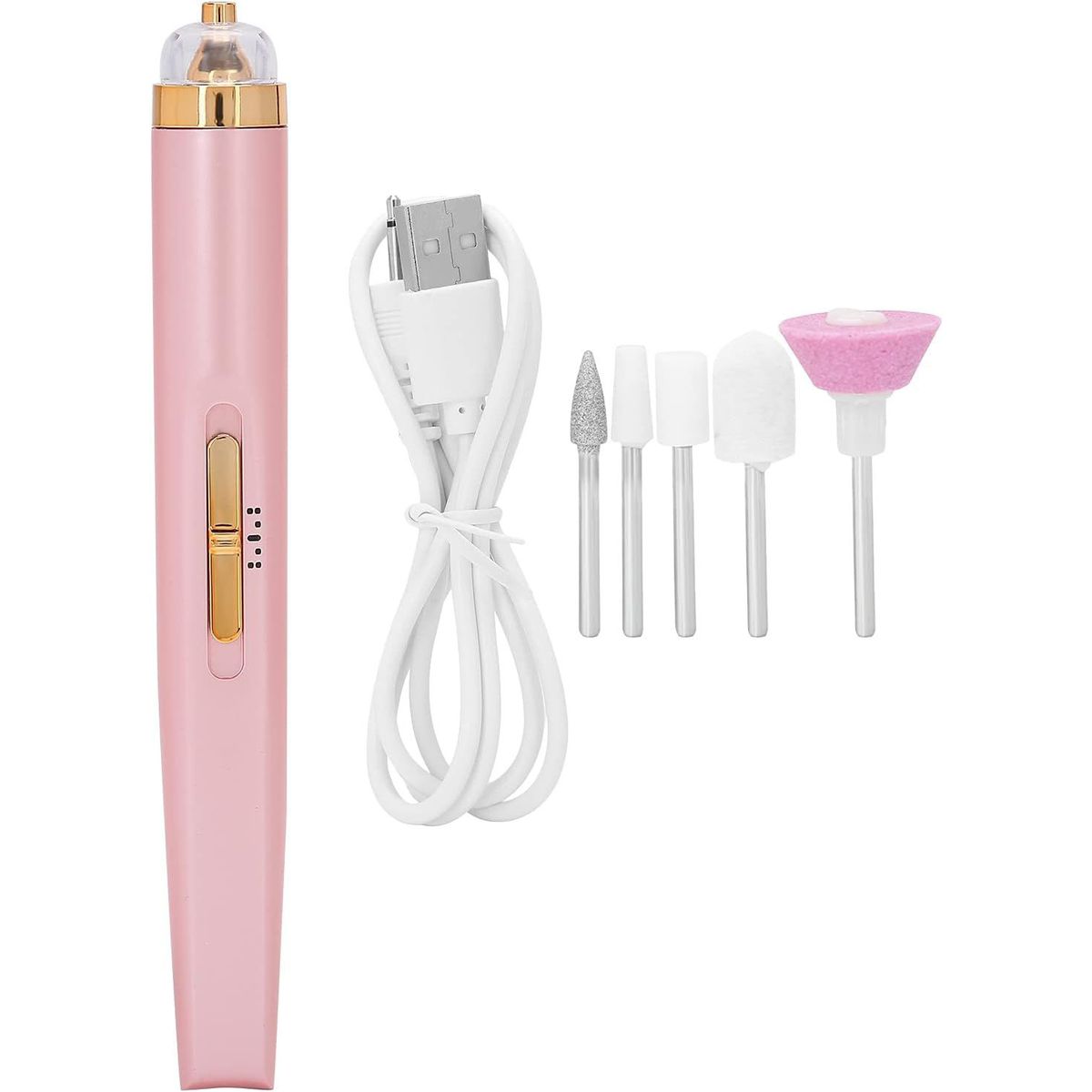 ONE PIXEL - Pulidor Electrico Recargable 5 Cabezas Luz Led Lima ONE PIXEL