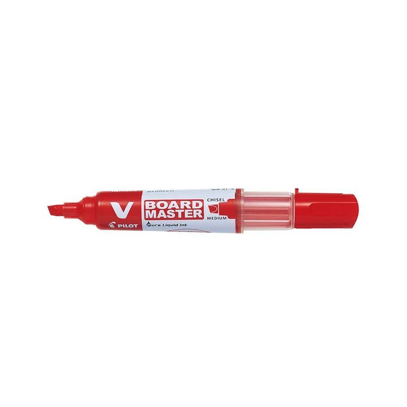 PILOT - Marcador Borrable Recargable Pilot V Master Board Rojo