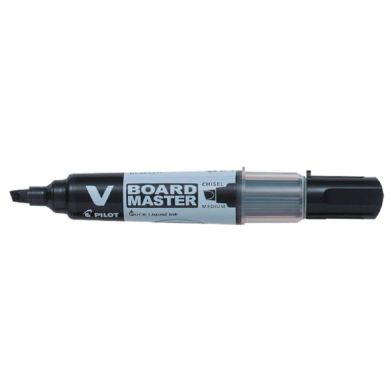 GENERICO - Marcador Borrable Recargable Pilot V Master Board Negro