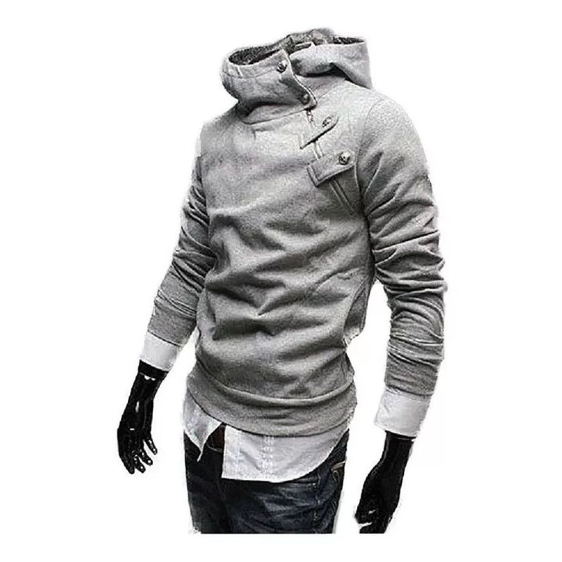 THE CLOTHING COMPANY - Chaqueta Hombre Algodon Buso Buzo Cuello Alto.