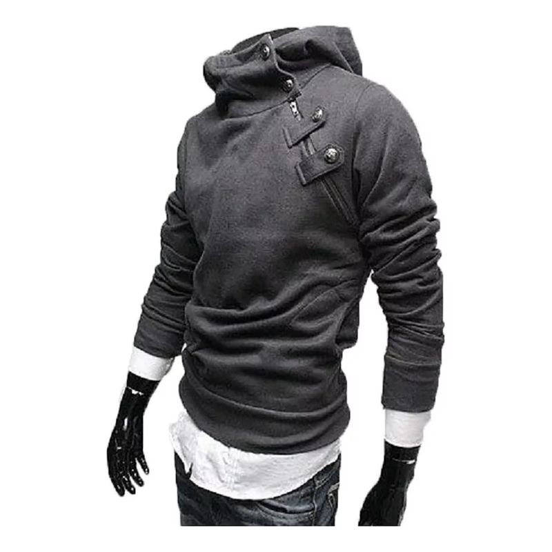 THE CLOTHING COMPANY - Chaqueta Hombre Algodon Buso Buzo Cuello Alto.