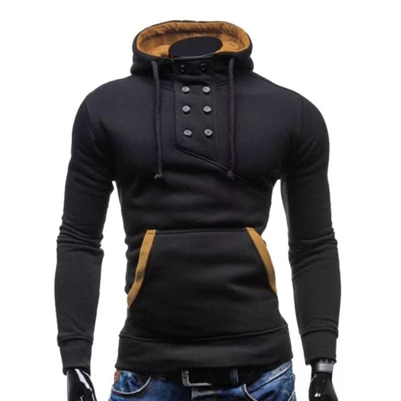 THE CLOTHING COMPANY - Chaqueta Hombre Algodon GNRC Buso Buzo 8 Botones.