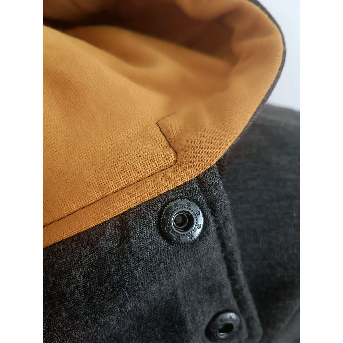 THE CLOTHING COMPANY - Chaqueta Hombre Algodon GNRC Buso Buzo 8 Botones.