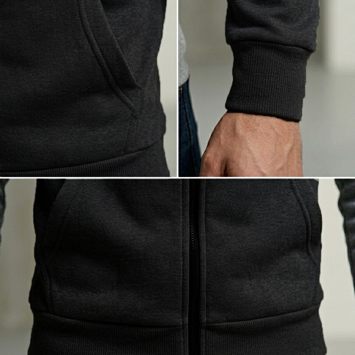 THE CLOTHING COMPANY - Chaqueta Hombre Algodon GNRC Buso Buzo 3 Botones.