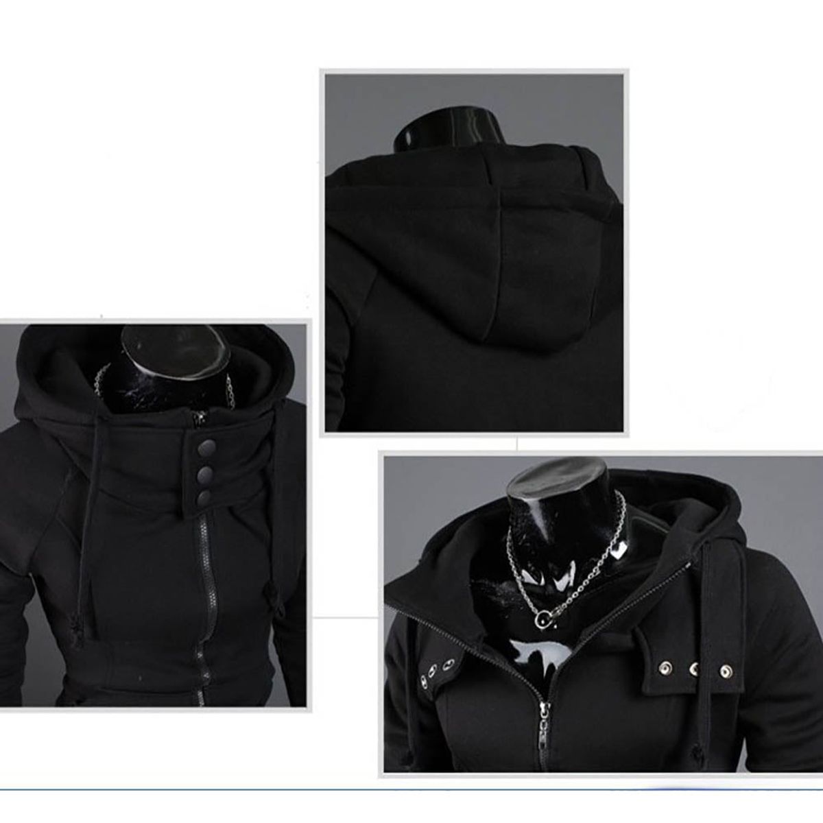 THE CLOTHING COMPANY - Chaqueta Hombre Algodon GNRC Buso Buzo 3 Botones.