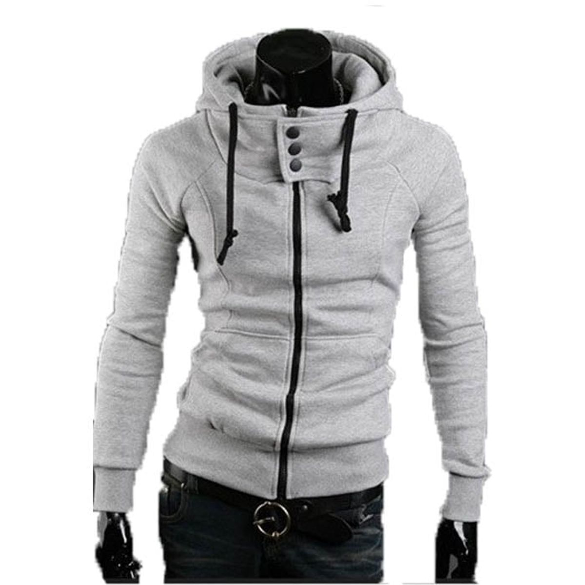 THE CLOTHING COMPANY - Chaqueta Hombre Algodon GNRC Buso Buzo 3 Botones.