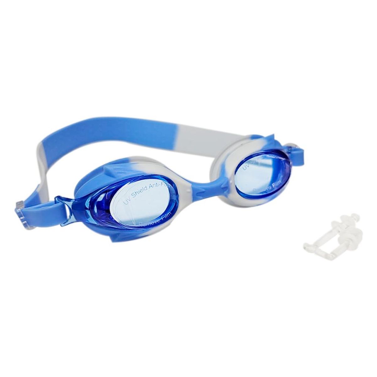 GENERICO - Gafas Natación Niños Colores Ajustable  Estuche Filtro Uv