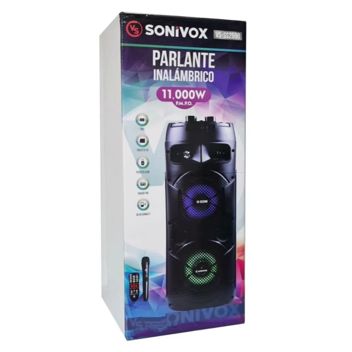 SONIVOX - Parlante Torre De Sonido Sonivox 11.000 Wats