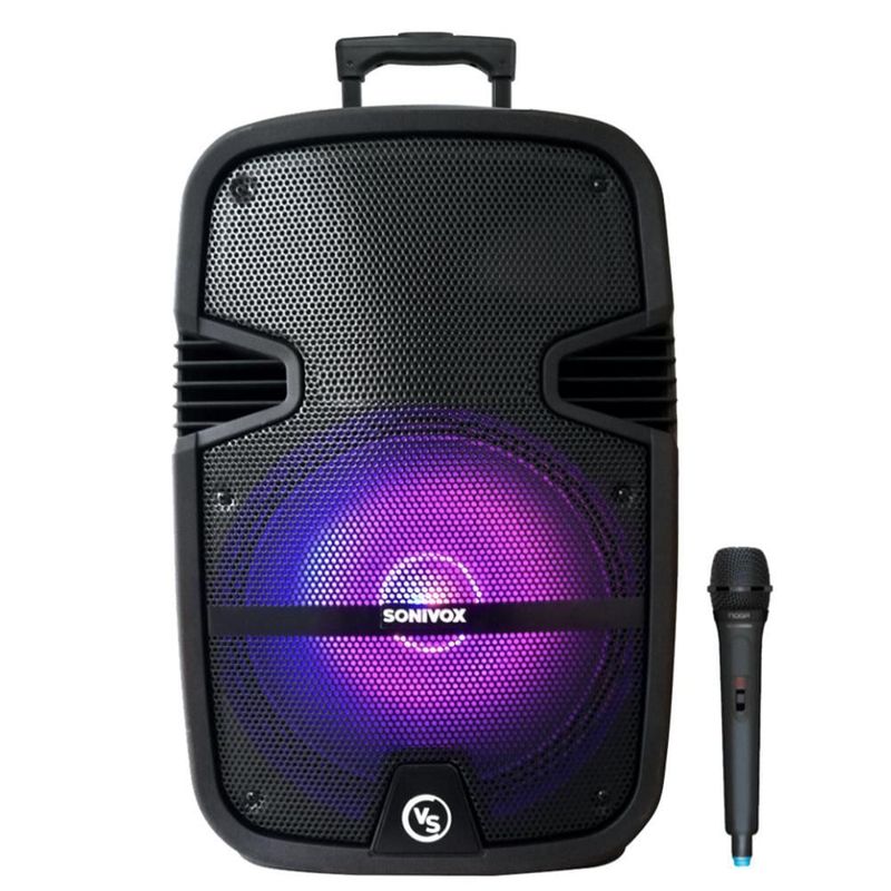 SONIVOX - Parlante Cabina De Sonido 12 Pulgadas Sonivox 10.000 Wats