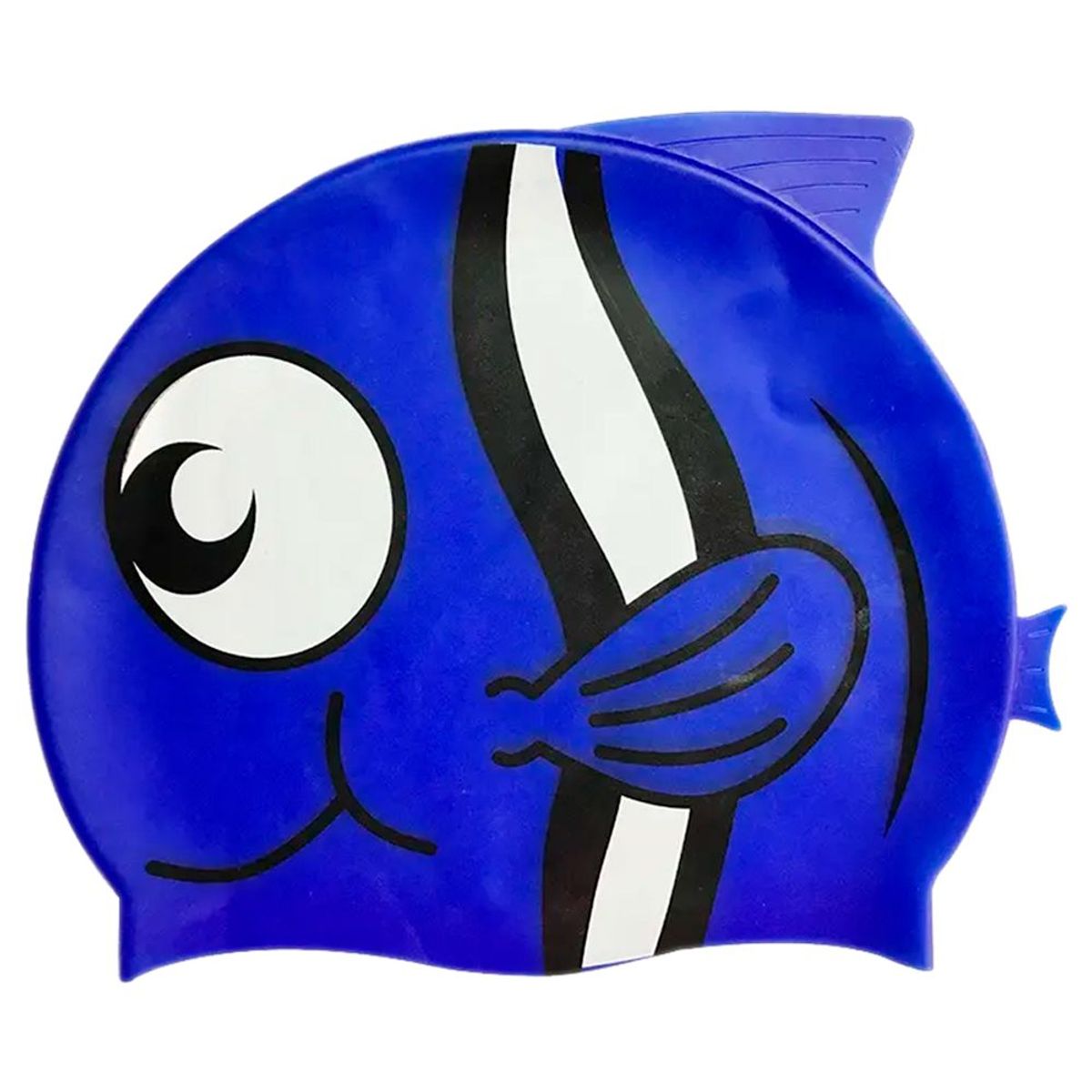 GENERICO - Set Gorro Natación Pez Silicona Niños Gafas Filtro UV Estuch