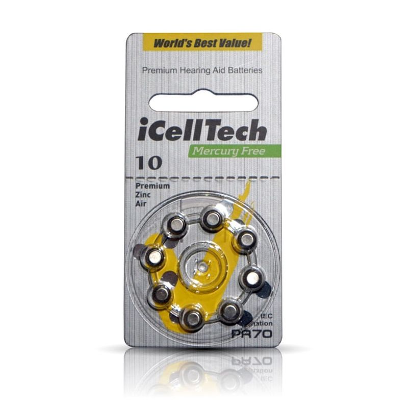 GENERICO - Pila Icelltech Platinum 10 Pr70 X 8und
