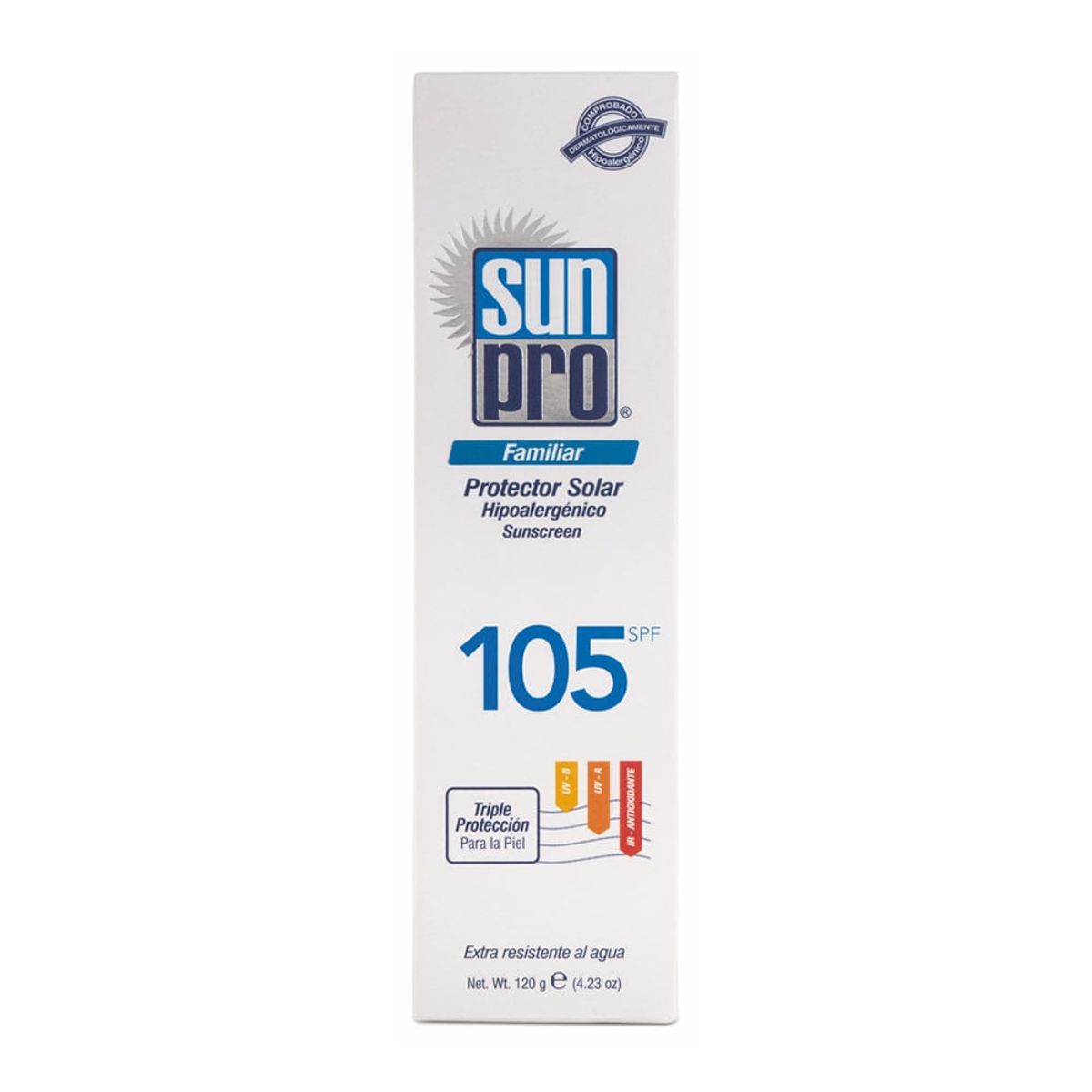 SUN PRO - Protector Solar Sunpro Familiar Spf105 X 120g