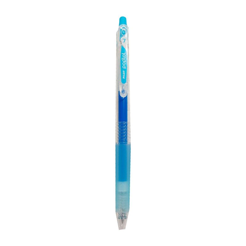 PILOT - Bolígrafo Gel Pop´lol Pilot 0.7 Azul Pastel.