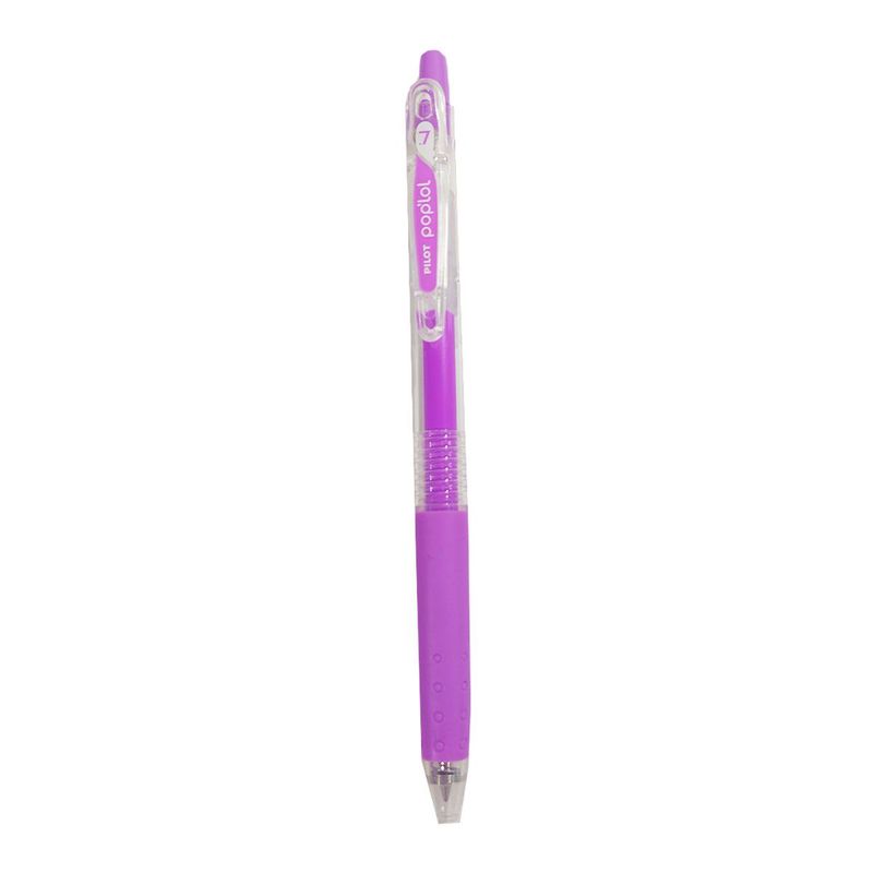 PILOT - Bolígrafo Gel Pop´lol Pilot 0.7 Lila Pastel.