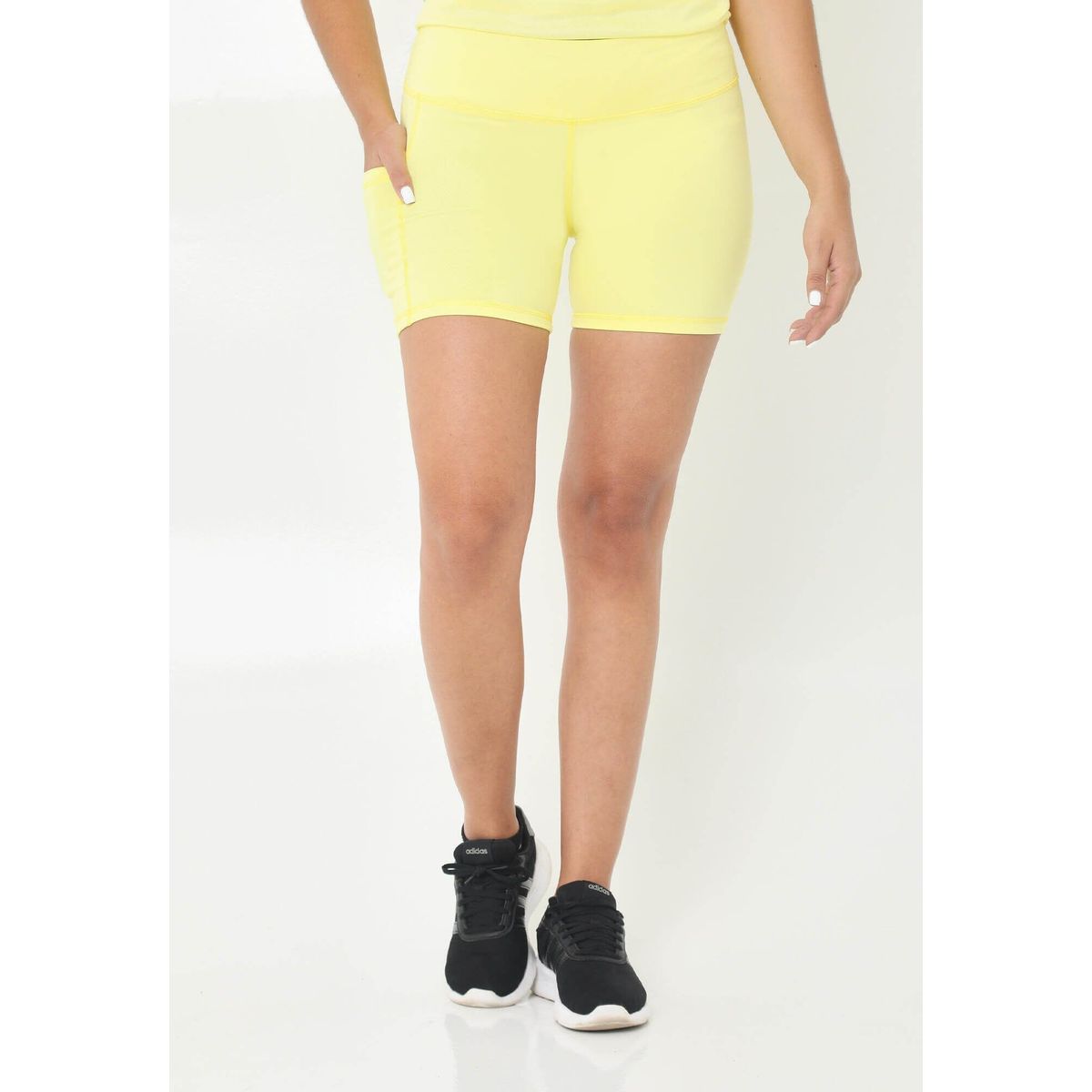 BELIFE - Ciclista Deportivo Amarillo Para Mujer Belife.-.