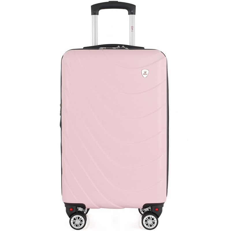 BIN COLOMBIA - Maleta De Viaje Expandible para Cabina de Mano 10kg Tamano S Bin M007 Rosado