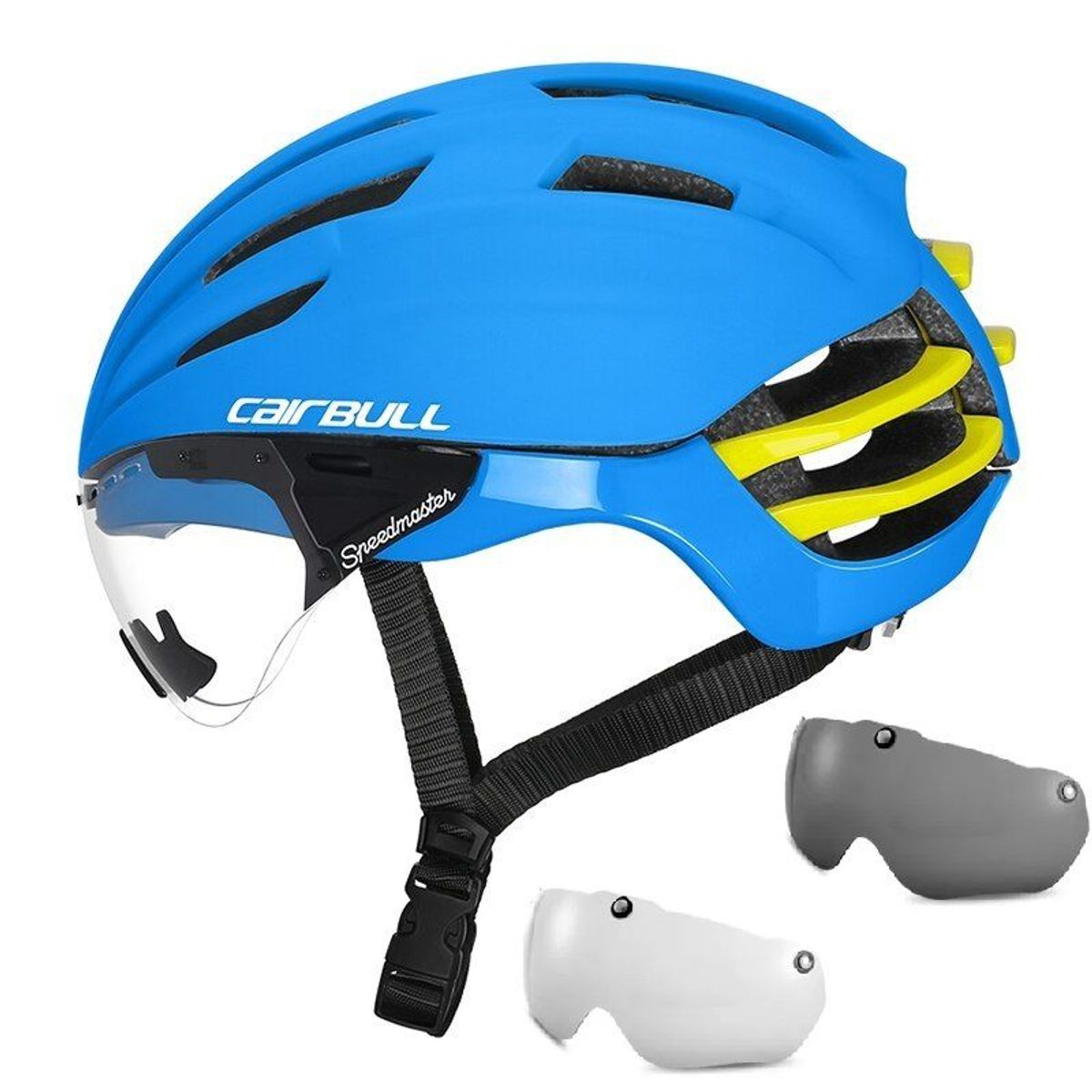CAIRBULL - Casco Bicicleta Mtb Ruta Aerodinamico Cairbull CB-11 Azul
