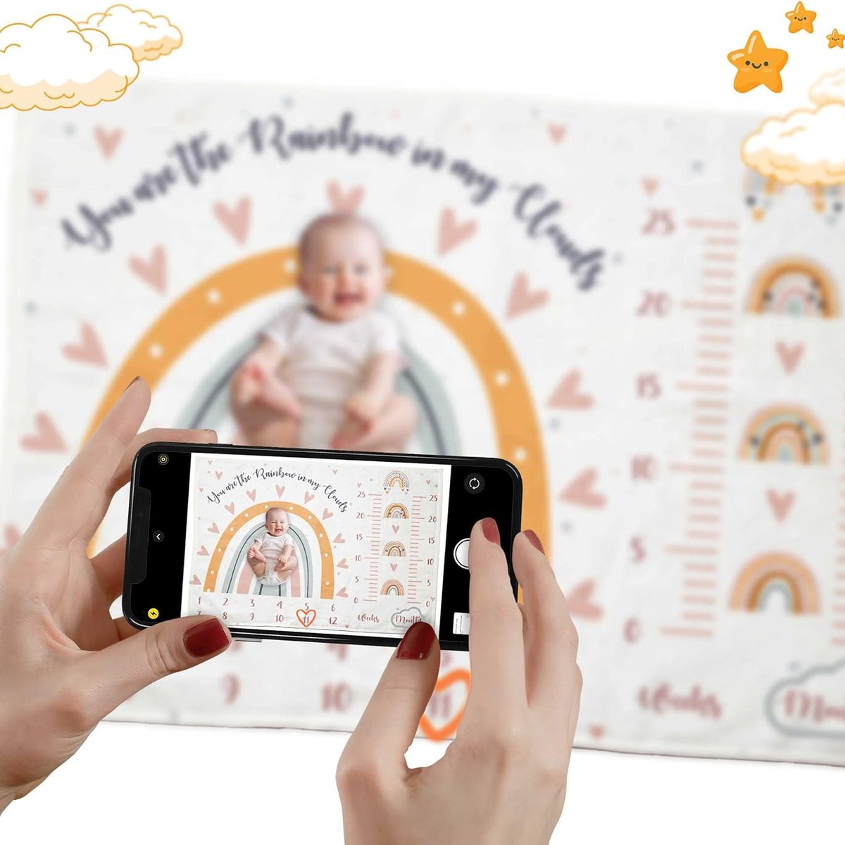 GENERICO - Cobija de seguimiento para crecimiento  bebe