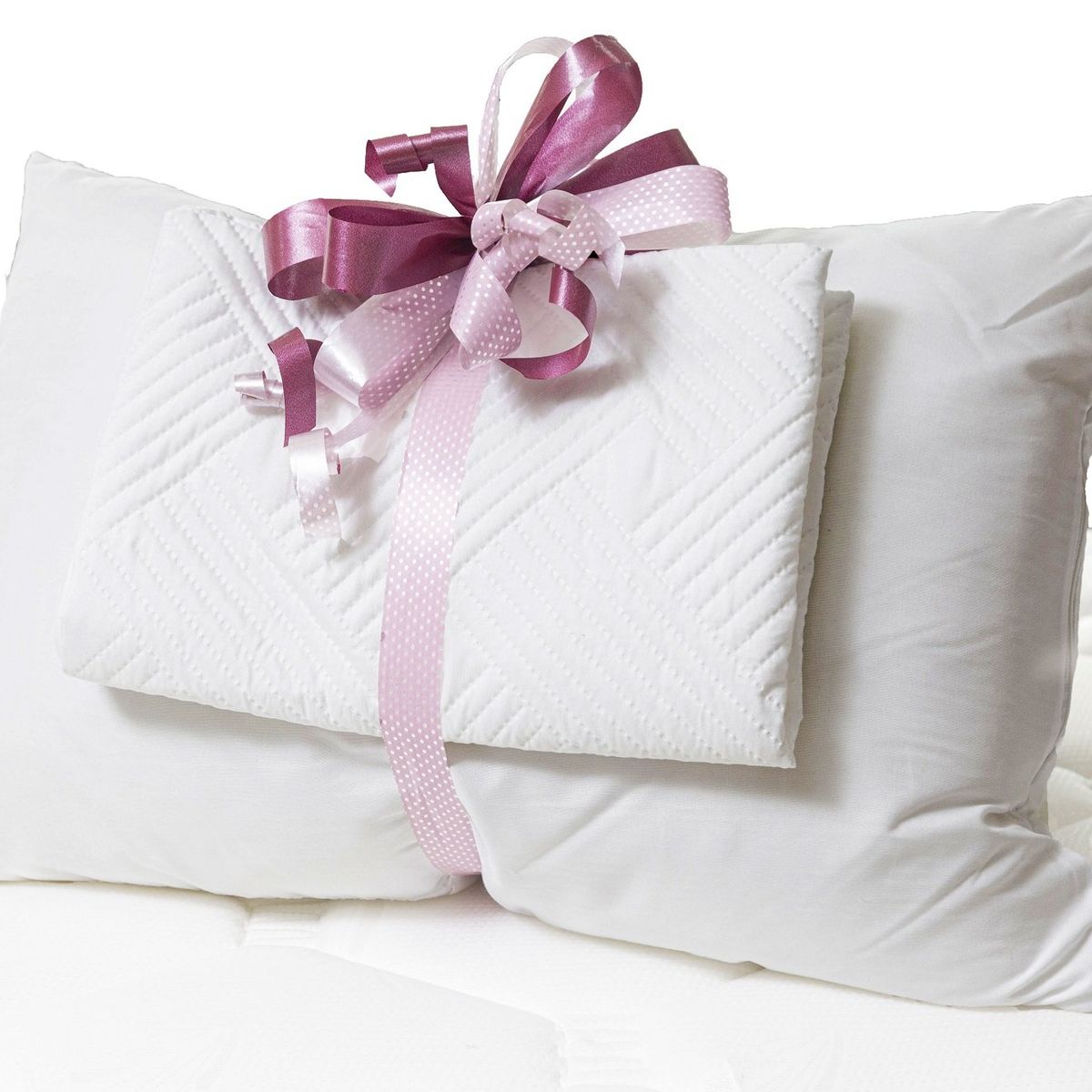 JUBILO COLCHONES - COMBO ALMOHADA FIBRA  PROTECTOR DE ALMOHADA