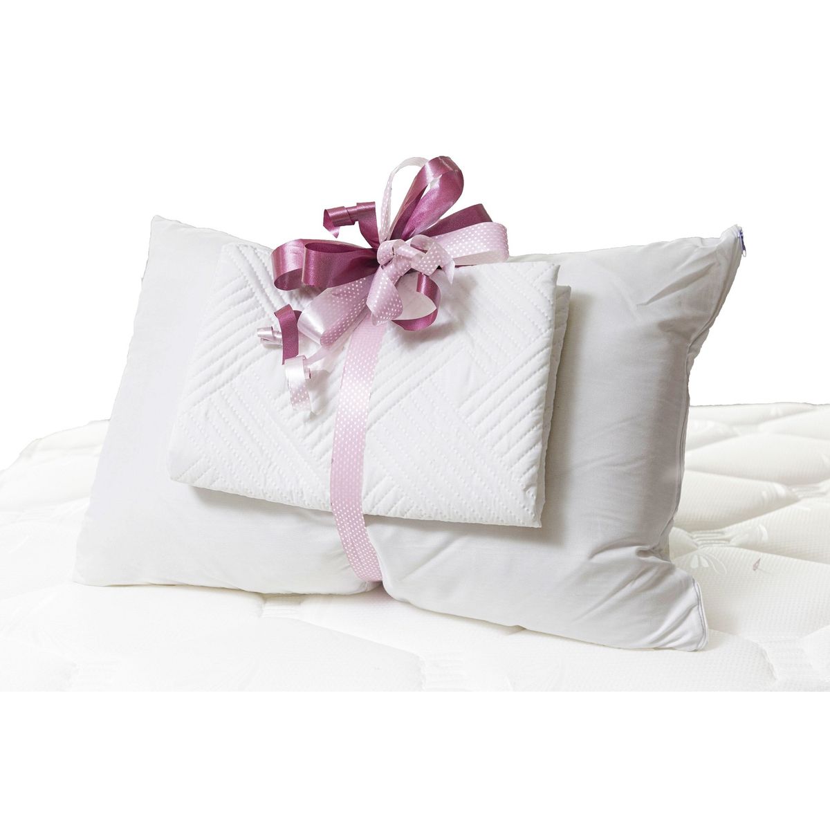 JUBILO COLCHONES - COMBO ALMOHADA FIBRA  PROTECTOR DE ALMOHADA