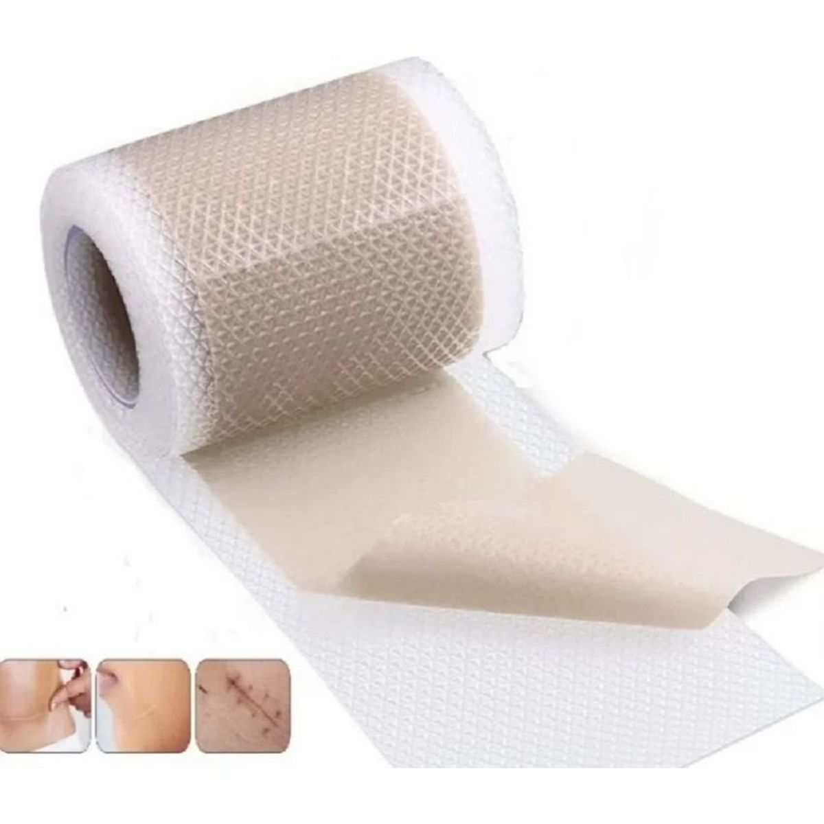 GENERICO - Parche de silicona para eliminar cicatrices x 15 cms largo