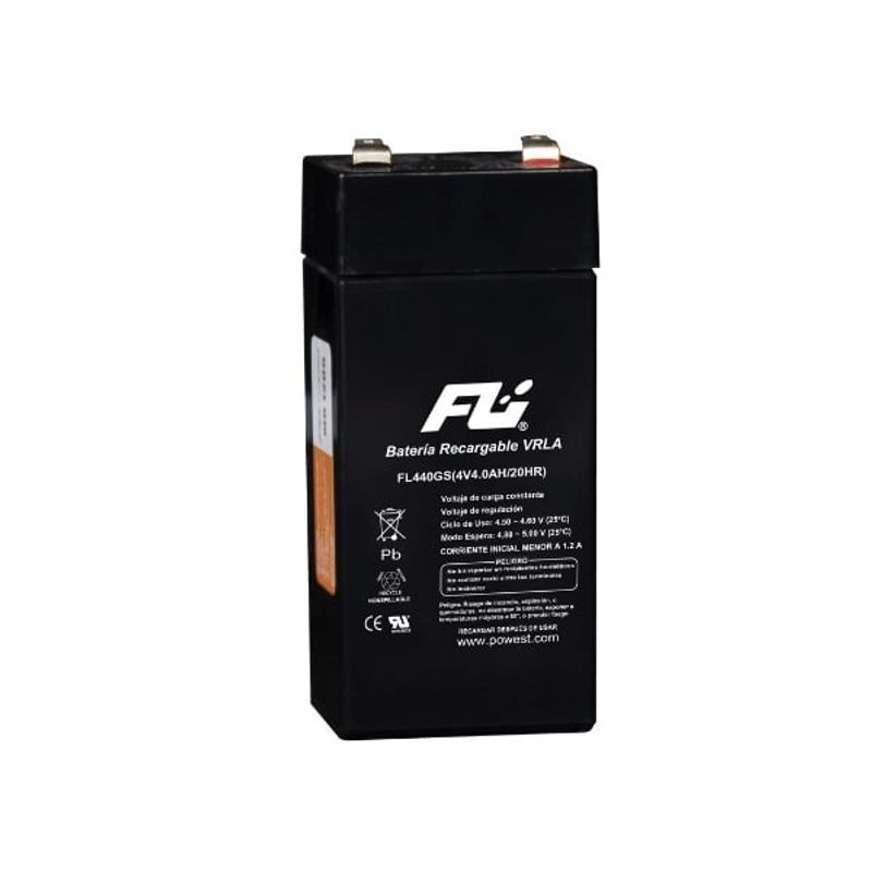 FULIBATTERY - Baterías Sellada 4V-4AH Fulibattery