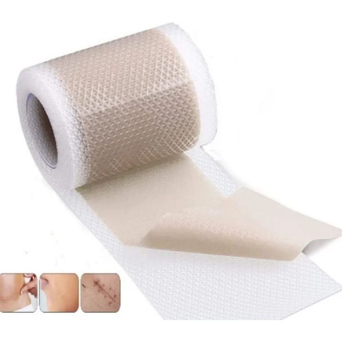 GENERICO - Parche silicona para mejorar cicatrices x 25 cms de largo