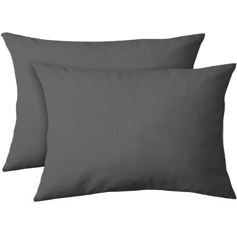 GENERICO - Forro protector para almohada impermeable 50x70 gris oscuro