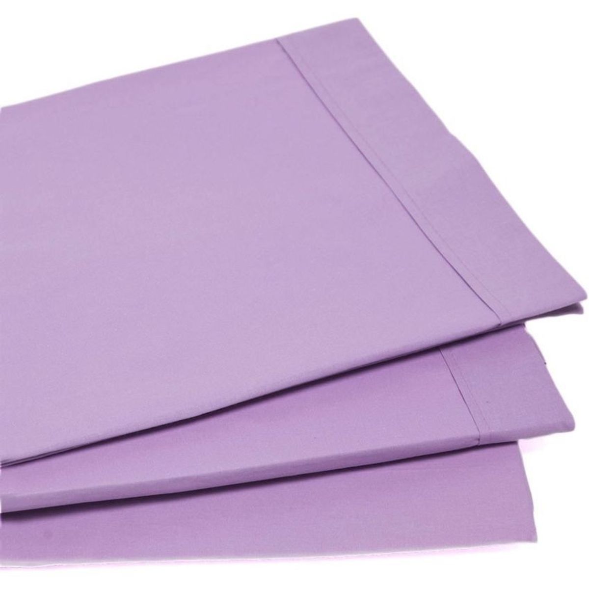 GENERICO - Sabana ajustable y 1 fundas cama sencillo lila