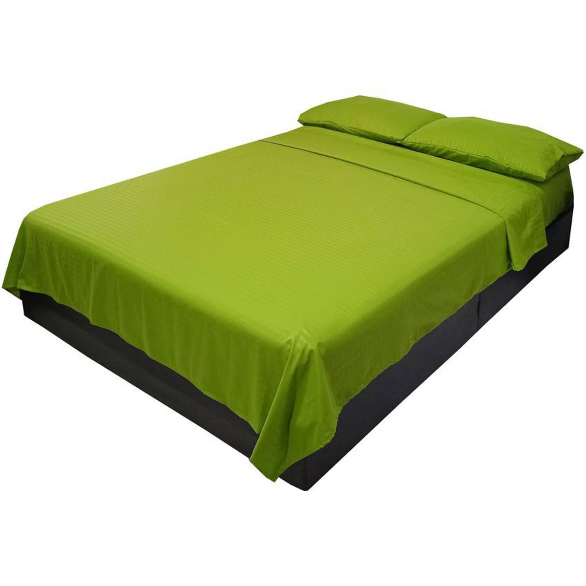 GENERICO - Juego de sabanas para cama semidoble verde pistacho 25 cms