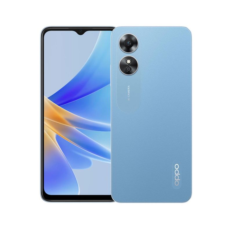 OPPO - Celular Oppo A17 Azul 64GB 4GB