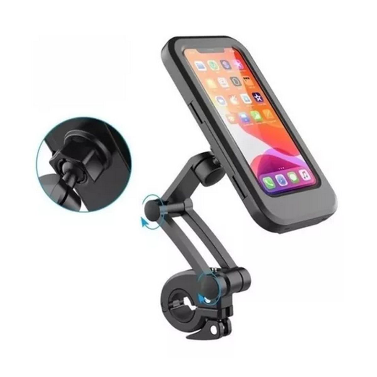 SHENGKE - Holder De Celular Soporte Impermeable Moto Bicicleta