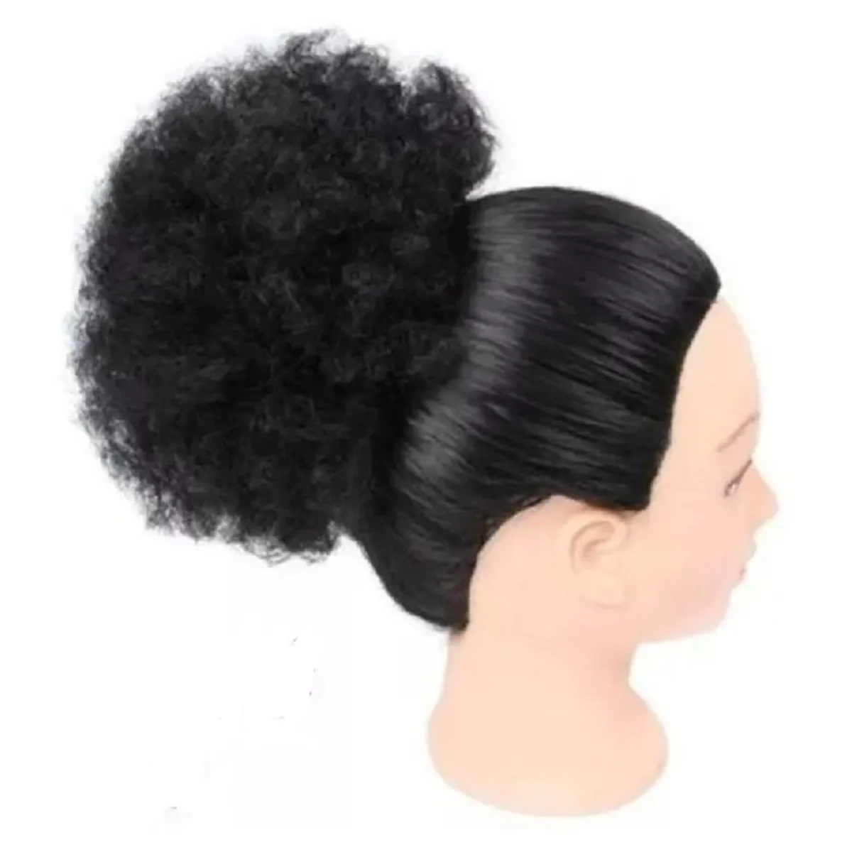 GENERICO - Extensión moña cabello afro se ve muy natural tamanao grande